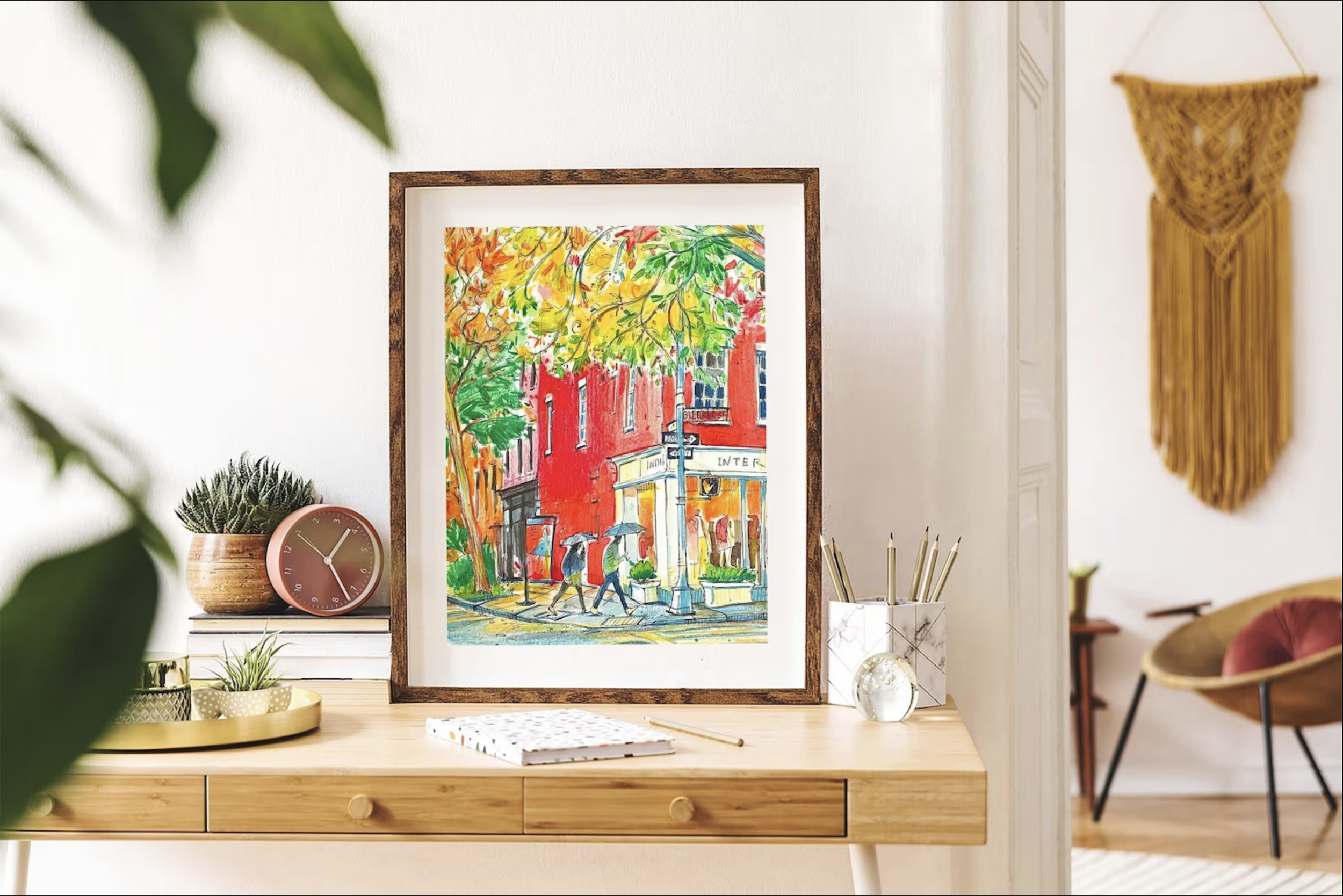 Bleecker Street in Manhattan | Fine Art Giclee Print — Helen